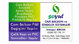 Soyut Cam Balkon