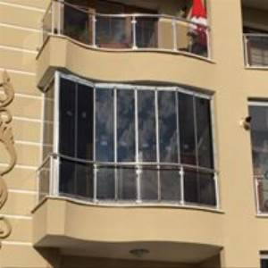 BKS sistem Alüminyum fitilli cam balkon